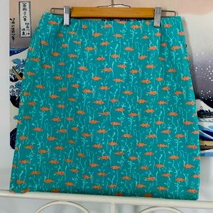 Lilly Pulitzer Tropical Fish Skirt